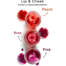 Adoz Shopping Kıss & Bloom Doğal Görünümlü Dudak ve Yanak Renklendirici Lip & Cheek Pink 11 ml