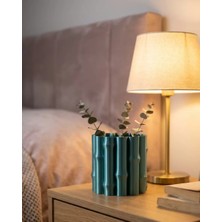 Pazarcan 3D Parlak Yeşi̇l Vazo