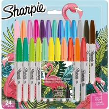 Sharpie Renkli Fine Permanent Markör 24'lü Set Kalıcı İşaretleme İçin İdeal Seçenek