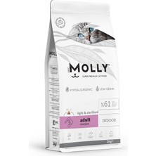 Molly Tavuklu Kısırlaştırılmış Yetişkin Kedi Maması 2 kg