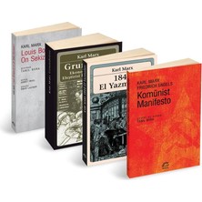 Adoz Shopping Karl Marx Seti 3 Kitap - Komünist Manifesto Hediyeli