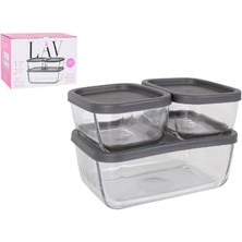 Adoz Shopping Cube 3'lü Saklama Kabı