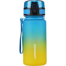 Adoz Shopping Anaokulu Kreş Mini Boy 350ML Çift Renk Motivasyon Su Matarası 8 Farklı Renk