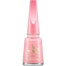 Esranın Dünyası Jel Görünümlü Parlak Oje - Milky Pink Renk