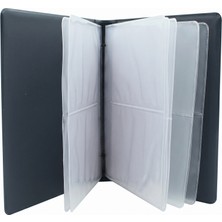 Önder 2 Sıra 10 Yaprak Bordo Kart Albümü Yırtılmaya Dayanıklı PVC Ceplerle