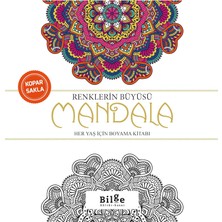 Adoz Shopping Renklerin Büyüsü - Mandala Her Yaş Için Boyama Kitabı