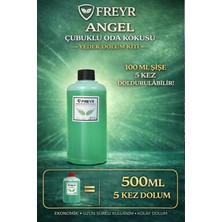 Freyr Angel Oda Kokusu Yedek Dolum 500 ml – Bambu Çubuklu Ortam Kokusu Dolum Likiti Niş Kalıcı Koku