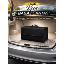 Ankaflex Highconcept Oto Bagaj Düzenleyici Araç Içi Organizer Araba Bagaj Çantası Keçe Çanta
