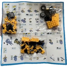 Adoz Shopping Yapım Oyuncak Seti 130 Parça Robotlu