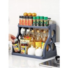 Adoz Shopping Life Tezgah Üstü Organizer Düzenleyici Gri Renk MIT1066