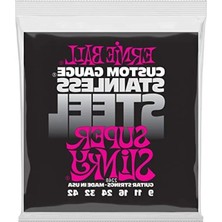 Esranın Dünyası Paslanmaz Çelik Elektro Gitar Telleri - Süper Slinky Ölçü 9-42