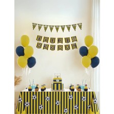 Umamiçe Sarı Lacivert "iyi Ki Doğdun" Yazılı Banner