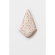 Adoz Shopping %100 Pamuk Baskılı, Çift Katlı Bebek Battaniyesi (Coconut)