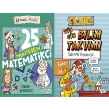 Eğlenceli Bilgi Yayınları 25 Muhteşem Matematikçi ve Gün Gün Bilim Takvimi (Serhan Büyükkeçeci)