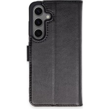 Esranın Dünyası Newface Samsung Galaxy S24 Kılıf Trend S Plus Kapaklı Kılıf - Siyah