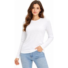 inağ Kadın Uzun Kollu Likralı Body