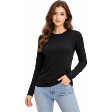 inağ Kadın Uzun Kollu Likralı Body