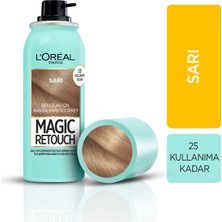 L'Oréal Paris Magic Retouch Beyazlar İçin Anında Kapatıcı Saç Spreyi Sarı 75 ml Hızlı Etki