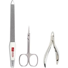 Solingen Profesyonel Bakım Seti Et Pensi Hd 8411+ Et Makas 2022 N + Tırnak Törpüsü 5151/8