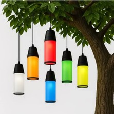 Esranın Dünyası 6 Renkli Kule Ağaç Feneri Seti, IP54 Suya Dayanıklı