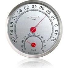 Esranın Dünyası Pratik Siyah Termometre ve Nem Ölçer