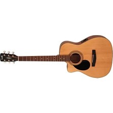 Esranın Dünyası Ince Kasa Cutaway Elektro Akustik Gitar - Açık Pore Tasarım