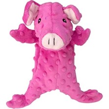 Esranın Dünyası Peluş Domuz Şekilli Köpek Oyuncağı, 20 Cm, Mental ve Fiziksel Gelişim Destekleyici