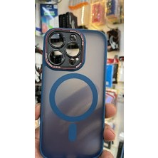 Cepx Iphone  16 Pro Kamera Korumalı  Mat Magsafe Wireless Şarj Destekli Renkli 45684