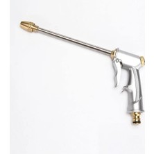 Esranın Dünyası Yüksek Su Basıncı Ayarlanabilir Uzun Şaft Paslanmaz Bahçe Oto Yıkama Tabancası