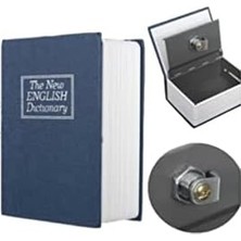 Adoz Shopping Kitap Görünümlü Gizli Kasa - Lacivert