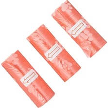 Esranın Dünyası Pati Desenli Kedi Köpek Kaka Poşeti - 4'lü Pratik Paket