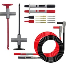 Çok Işlevli 14 Parça Değiştirilebilir Multimetre Test ve Ölçüm Kablo Kiti