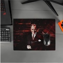 Adoz Shopping Atatürk Tasarımlı 40X30 Mousepad - Mouse Pad - Fare Altlığı