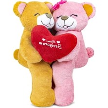 Esranın Dünyası Peluş Sevgili Ayıcık Seti - Aşk Temalı Hediye