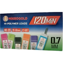 Mikrogold Kalem Ucu Hı-polymer Leards 0.7 120'li 12 Adet