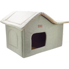 Sepetopia Gri Kedi Evi