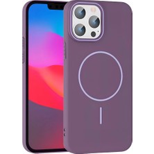 Akinco Joko  Iphone 15 Pro Max Broş Magsafe Kapak - Mor