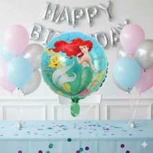 Umamiçe Deniz Kızı Temalı Folyo Balon