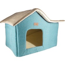 Sepetopia Kedi ve Köpek Yatağı Mavi