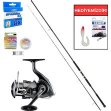 Daiwa New Legalis Seabass 2.72M 14-56GR&DAIWA Crossfire 26 Lt 4000C Spin Seti