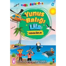 Binbir Göz Kitap Yunus Balığı Lila - Mini Masallar 5