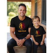 Tshirthane Leon Baba Yavru Aslan Baba Oğul Kız TEK ÜRÜN FİYATIDIR KOMBİN YAPMAK İÇİN EN AZ 2 ADET SEPETE EKLE