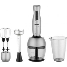 Fakir Lucca Q Silver Stone 1200 W Çoklu Set Blender 1 lt Kapasite ile Fonksiyonel Kullanım
