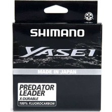 SHIMANO Yasei Predator FC 50m Leader Misina 0,350MM 8,08KG Çekeri Standart Renk 100% Fluorocarbon
