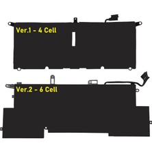Dell Inspiron INS740014TGL109 Batarya Pil Retro V1 4-Cell
