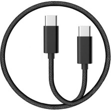 Ally AL-31212 Type-C to Type-C 20cm Data ve Şarj Kablosu Hızlı Şarj Destekli Universal