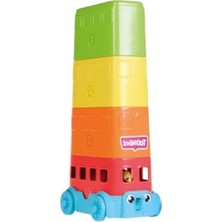 Esranın Dünyası Çok Katlı Renkli Otobüs Oyuncak - Eğlenceli Oyun Deneyimi