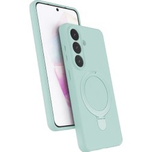 WebMediCode  Galaxy S26 Plus Regal Magsafe Standlı Kapak - Su Yeşili
