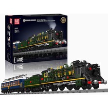 Mould King Orient Express Buharlı Lokomotif 3898 Parça Lüks Yapı Seti