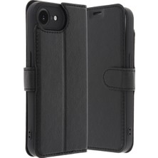 Decostyle  Iphone 16E Kılıf Trend S Plus Kapaklı Kılıf - Siyah